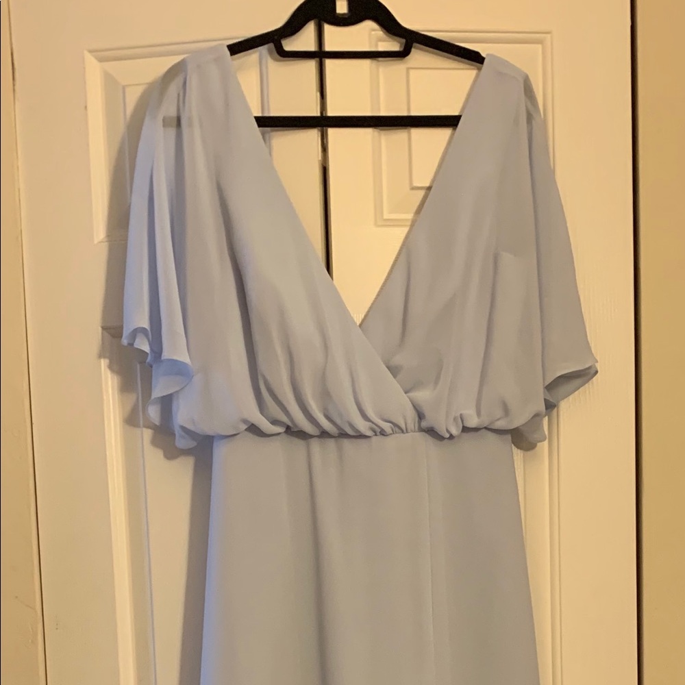 Watters Lottie Bridesmaid Dress - Blue Harbor